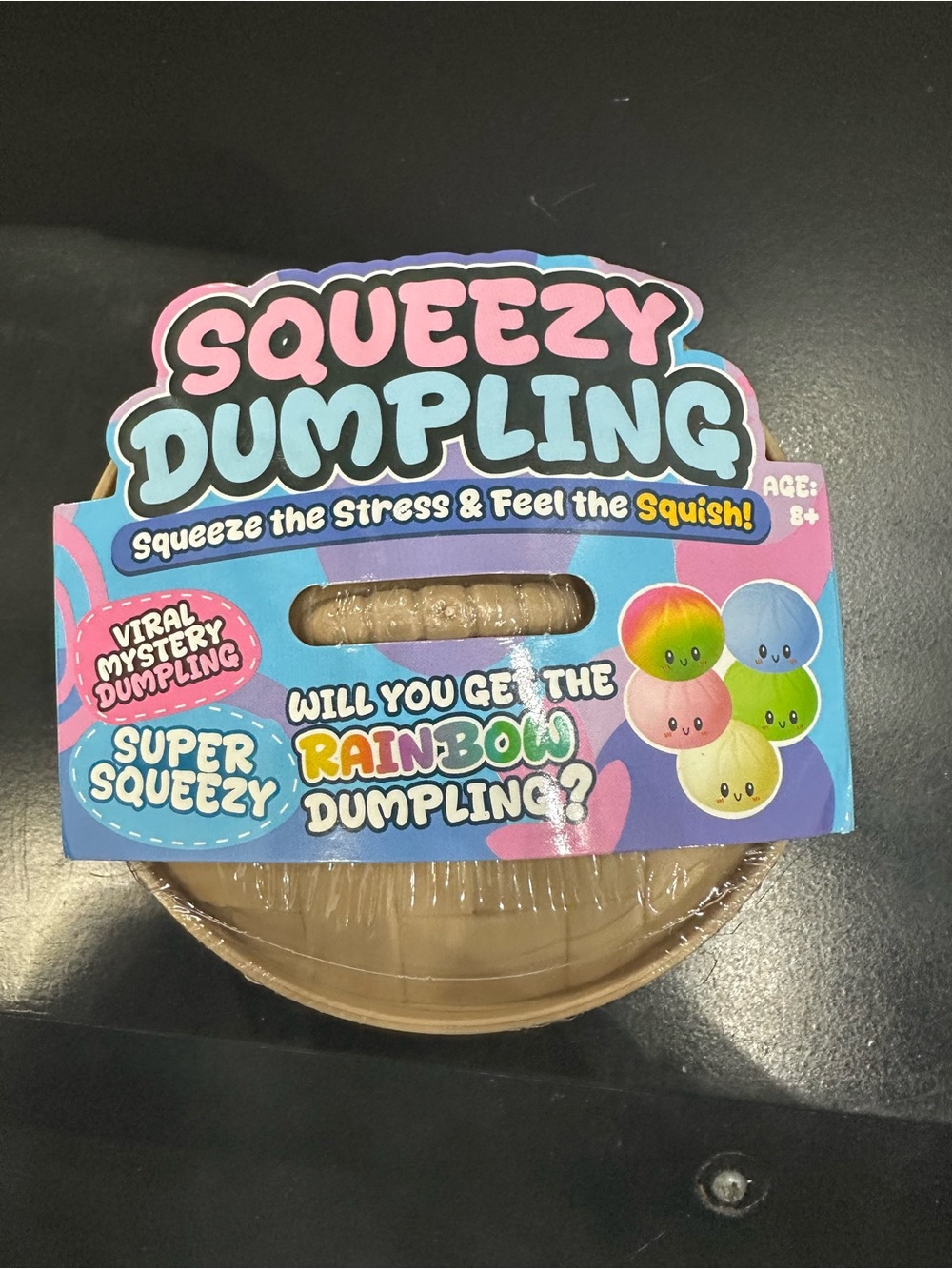 Squeezy Dumpling Stress Toy - Mystery NWT